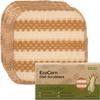 Modu 10 Pcs EcoCorn Eco-Fiendly Mesh Net, Dish Scrubber, Scrub Sponges-Biodegadable Corn Fiber, Non-Scratch, Ordor-Free, Microplastic-Free, Dish Mesh for Kitchen & Household Cleaning (10 Count) view 1