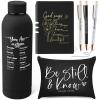SiliFine 6 Pcs Christmas Christian Gifts for Women Faith, Inspirational Religious Gifts for Women, Spiritual Present Set for Her Sister Grandma Wife Mothers(Black) view 1