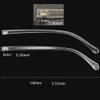 1 Pair Glasses Arm Replacement Glasses Legs Replacement Eyeglass Arms Replacement Accessories with Screws, Washers, Screwdrivers, Nose Pads (6mm) view 3