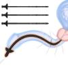 3 Sizes Smooth Sounding Rod with Syringe, Male Special Stretch for Easy Urination, Special Training Set for Men -D28UK (M) view 3