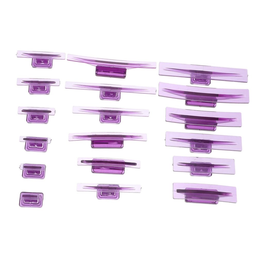Amosfun 18pcs Body Dent Removal Kit with Purple Glue Puller Tabs for Automotive Paintless Repair, Hail Damage Removal Tool Set for Vehicle Dent Pulling and Car Panel Restoration