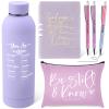 SiliFine 6 Pcs Christmas Christian Gifts for Women Faith, Inspirational Religious Gifts for Women, Spiritual Present Set for Her Sister Grandma Wife Mothers(Purple) view 1