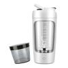 Electric Shaker Bottle 650ml Rechargeable Powerful with Powder Compartment for Smooth Protein Shakes Storage view 1
