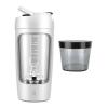 Electric Shaker Bottle 650ml Rechargeable Powerful with Powder Compartment for Smooth Protein Shakes Storage view 4