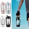 Electric Shaker Bottle 650ml Rechargeable Powerful with Powder Compartment for Smooth Protein Shakes Storage view 3