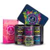 Spice Pots Indian Spice Gift Set with Recipe Book 6 Curry Blends & 35 Easy Recipes Indian Cooking Kit in Reusable Storage Tin 2430 Family Meals Fathers Day Gift Vegan & Gluten Free view 1