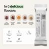 Huel Complete Nutrition Bar, 12 x 55g Bars, Chocolate Caramel, High Protein Bar, Plant-Based Protein Bars, Low Sugar, High Fibre, High Protein Snack with Vegan Chocolate, Under 200 Calories view 3
