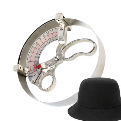 Vuggdt Hat Size Measurement - Head Circumference Measurer | Adults and Children Hat Interior Circumference Ruler for Production, Sewing, Knitting, Crafting