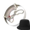 Vuggdt Hat Size Measurement - Head Circumference Measurer | Adults and Children Hat Interior Circumference Ruler for Production, Sewing, Knitting, Crafting view 1