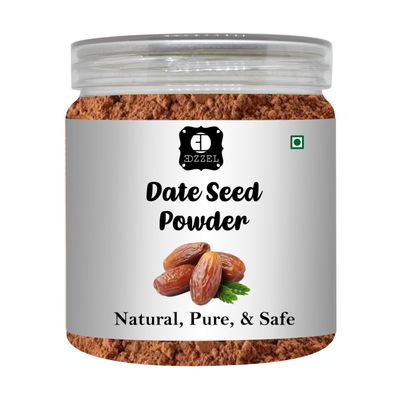 EDZZEL Date Seed Powder - Dry Roasted | 150 GM (5.29 OZ)