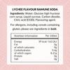 Hata Kosen Lychee Ramune Classic Japanese Carbonated Soda, Fun Marble Bottle, Lychee Flavour, 200ml (Pack of 3) view 2