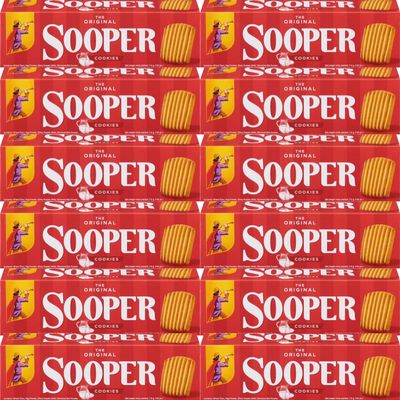 Cookies & Biscuit Bundle with Sooper The Original Cookies Biscuits 112g - 12 Pack | Finest Baked Goods.