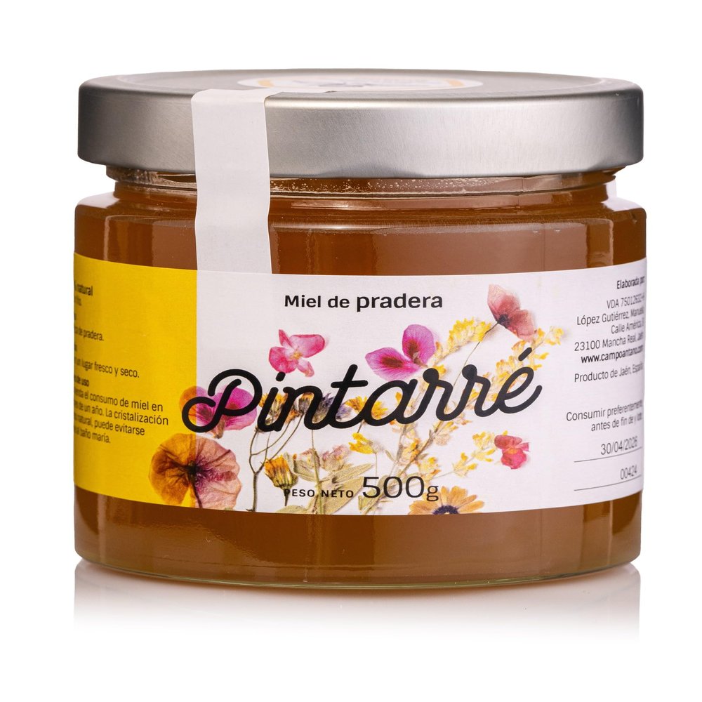 Pintarr | Ecological Honey from Mediterranean Forest - Jar 500 gr.