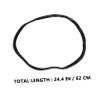 Rubber Barber Chair Pump Base Ring Floor Protector Black view 2