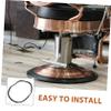 Rubber Barber Chair Pump Base Ring Floor Protector Black view 3