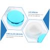 CALLARON 2sets Quicksand Lens Holder for Contacts Plastic Storage Case Compartment for Travel and Daily Eye Care Routine view 2
