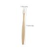 LOLIPPYY 5pcs Adults Toothbrush Set with Soft Bristles Round Tail Design, Wooden Handle, Gentle on Gums, Enhances Cleaning Efficiency, for Travel and Daily Use view 2