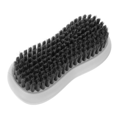 ERINGOGO Laundry Brush Dual-sided Soft Bristles Clothes Scrub Brush Household Shoe Cleaning Tool with Comfortable Grip for Delicate Fabrics and Shoes, White