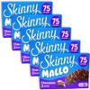 Skinny Mallo 90g Low-Calorie Marshmallow Treat | Available in Packs of 3, 5, or 10 | Only 75 Calories per Bar (5x Skinny Mallo Chocolate Bar 90g, Mallow Chocolate) view 1