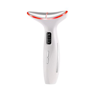 Neck Firming Device | LED Sculpting Device with Firming Massage Roller for Home Body Care