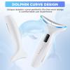 Neck Firming Device | LED Sculpting Device with Firming Massage Roller for Home Body Care view 4