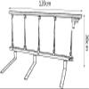 Safety Side Guard For Elderly - Folding Bed Assist Bar For Hospital Bed Railing - Medical Bedside Rail For Elderly view 2