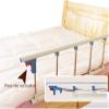 Safety Side Guard For Elderly - Folding Bed Assist Bar For Hospital Bed Railing - Medical Bedside Rail For Elderly view 3