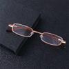Folding Reading Glasses Anti Blue Light Glass, Compact Readers Portable Pocket Glasse With Pen Tube Case(red-+400) view 2