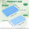 M METERXITY 6-Pack Kitchen Sponges, Condense Eco Cellulose Non-Scratch Scrub Heavy Sponge for Kitchen/Household/Bathroom, Clean Tough Messes Dish Scrubber [Blue] view 3