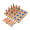 Abaodam Finger Rehabilitation Training Pegboard Wooden Pegs Large Hand Exercise Board for Finger Dexterity and Hand-Eye Coordination Therapy in Occupational Physical Rehabilitation view 1