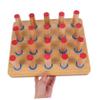 Abaodam Finger Rehabilitation Training Pegboard Wooden Pegs Large Hand Exercise Board for Finger Dexterity and Hand-Eye Coordination Therapy in Occupational Physical Rehabilitation view 4