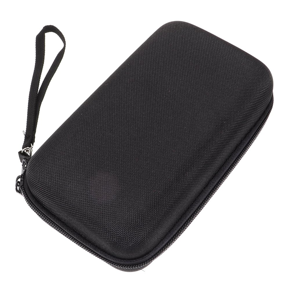 BESPORTBLE Thermometer Eva to Separated Ear Spaces Bag and Storage with Mesh Shockproof Pocket, Oxford Cloth Material, Convenient Carry Protective Case for Travel and Daily