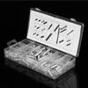 Hyuduo 200PCs Carbon Steel Compression Extension Springs Sortment KIT for Craft, Toys and Sofas view 2