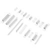Hyuduo 200PCs Carbon Steel Compression Extension Springs Sortment KIT for Craft, Toys and Sofas view 4