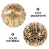 BESPORTBLE Hand Exercise Therapy Tool for Unique Feng Shui Decor Solid Baoding Balls for Seniors and Collectors Enhance Aesthetic Value and Symbolize Wealth view 3