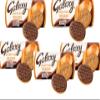 Chocolate Digestive Biscuits, 300g,Galaxy Digestive biscuits coated in chocolate, Suitable for vegetarians - Healthy Choice (5x Galaxy Orange Choc Biscuits 300g Pack) view 1