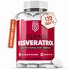 Trans Resveratrol Supplement 120 Tablets Powerful Antioxidant, Multi-Functional Daily Essential for Men & Women Supports Overall Well-Being Made in the UK view 1