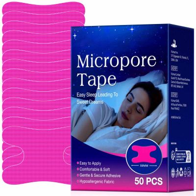 50PCS Antino Sleep Tape Small Pose Design Breathable Comfortable Plaster for Office Workers and Outdoor Activities
