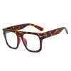 EYEGLSMST Oversized Reading Glasses for Women and Men, Large Square Blue Light Blocking Reader, Fashion Anti Eye Strain Eyewear(Multicolor,3.0) view 1