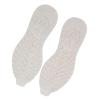 Qcwwy Non Slip Rubber Shoe Sole Repair, Replacement, Full Bottom V Shape Repair Material, Easy to Cut for Repairing Shoes, with Wear Resistant, for Sports Soles (L White) view 2