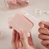 Floss Dispenser, Portable Automatic Floss Dispenser for Travel and Everyday Life, White Distributor with 10 Flosses, Hygiene view 2