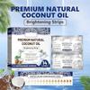 Coconut Mint Whitening Strips,Non-Slip Enamel-Safe Strips,Professional and Safe Teeth Whitenings,Teeth Whitening Kit (1 Box) view 2