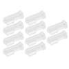 KIMISS 10pcs Baby Finger Toothbrushes Soft Infant Silicone Toothbrushes for Newborns Safe, Non- Finger Teeth Brushes for Effective Oral Hygiene (#3) view 3