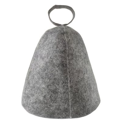 Felt Sauna Hat For Women Men, Unisex Hair Cap For Sauna, Water Absorbing Headwear, Soft Breathable Shower Bath Accessories