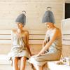 Felt Sauna Hat For Women Men, Unisex Hair Cap For Sauna, Water Absorbing Headwear, Soft Breathable Shower Bath Accessories view 2