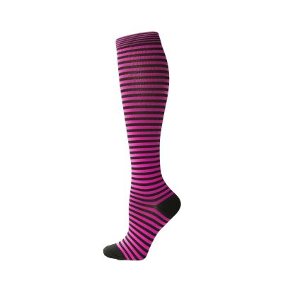 Compression Socks 3 Pairs Compression Socks Sports Elastic Leg Stockings Compress Gradient Calf Socks Cycling Basketball Running Stockings Multi(Color6,S-M)