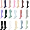 Compression Socks 3 Pairs Compression Socks Sports Elastic Leg Stockings Compress Gradient Calf Socks Cycling Basketball Running Stockings Multi(Color6,S-M) view 2