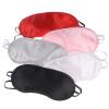 ZMCGNO 1PC Silk Eye Mask Eyeshade Cover Shade Soft Blindfold Travel Eyepatch Natural Sleeping Eye Patch Sleep Mask Women Men(Pink) view 4