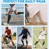 Compression Socks 1 Pair 20-30 MmHg Open Toe Calf Compression Stocking For Men Women Calf Sleeve Support(Black,XXL) view 3