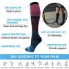 Compression Socks 6 Pairs Compression Socks For Women And Men 20-30mmHg-Circulation Support Socks(Color 01,S/M) view 4